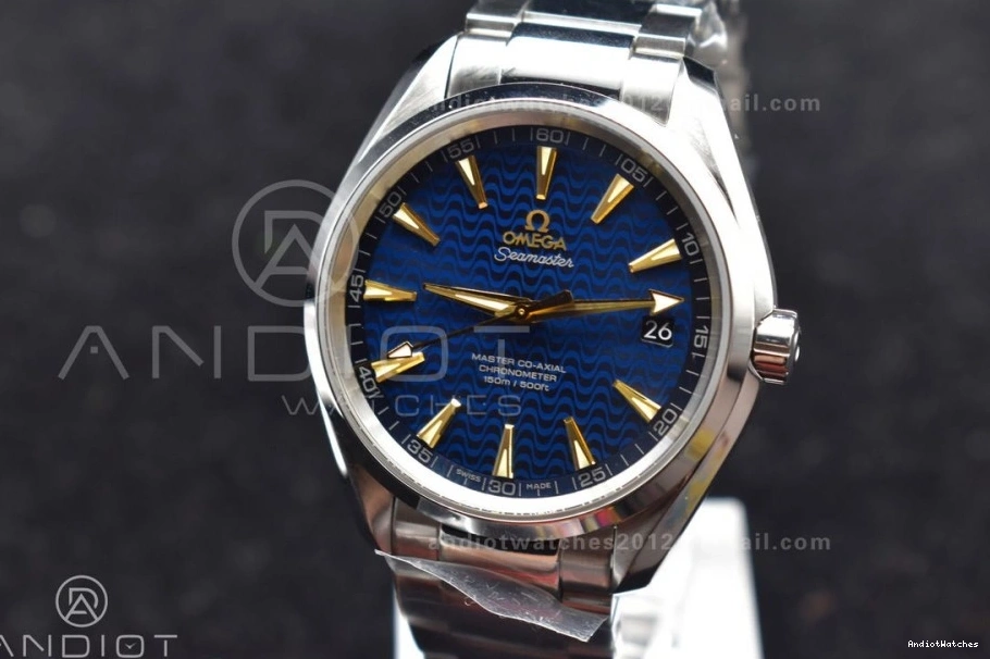 SS Blue A 508 Bracelet VSF Terra Edition 1:1 Dial Waved Best 150M Efficient On SS Aqua 0106